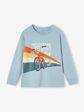 Boys-Top with Motif on the Front