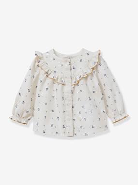 Bébé-Chemise volantée bébé imprimé Cassy CYRILLUS