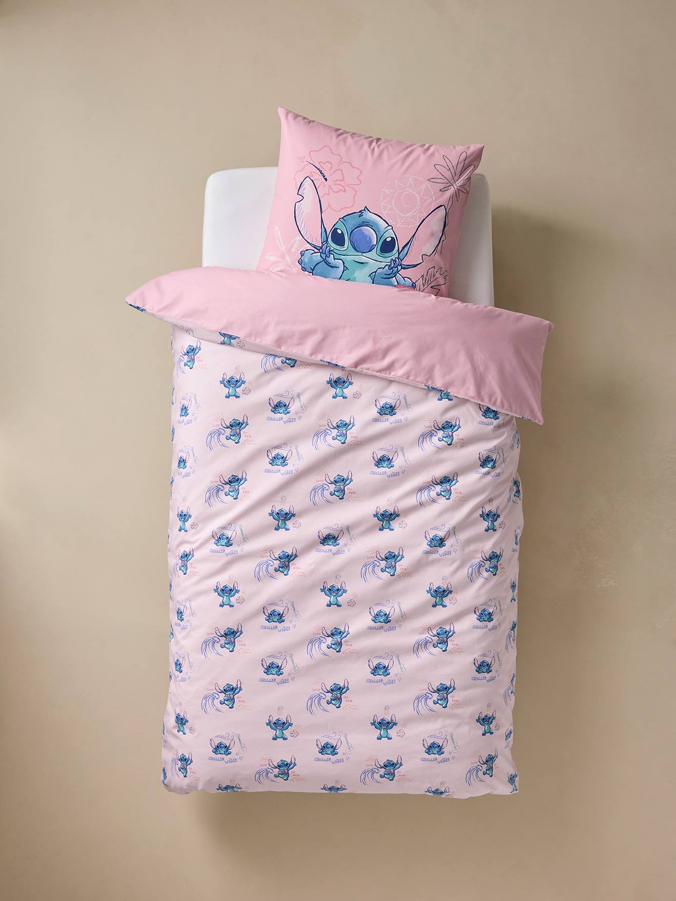 Parure de Lit One Piece Réversible, Housse de Couette 140x200 cm Taie d'oreiller 63x63 cm Parure de Lit One Piece Réversible, Housse de Couette 140x200 cm Taie d'oreiller 63x63 cm