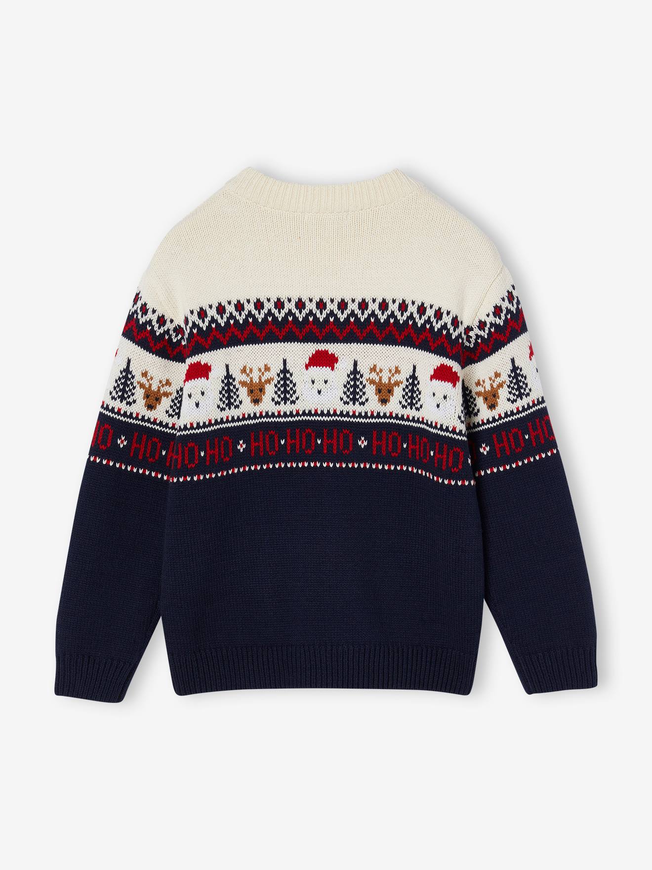 Christmas Special Jacquard Knit Jumper for Children, Family  