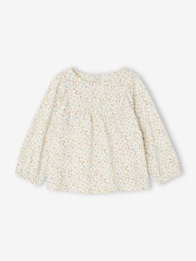 Baby-Printed Long Sleeve Top for Babies