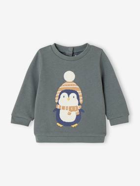 Baby-Jumpers, Cardigans & Sweaters-Stylish Sweatshirt for Baby Boys