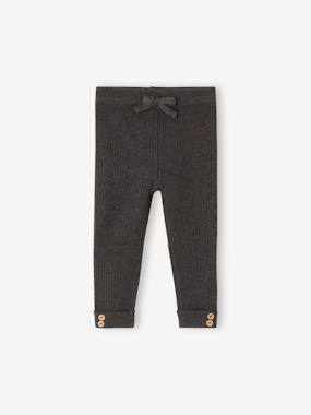 Baby-Trousers & Jeans-Fine Knit Leggings for Babies