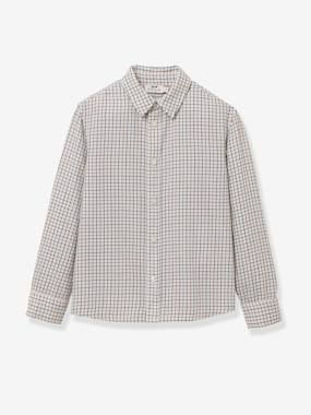 -CYRILLUS Tattersall checkered shirt