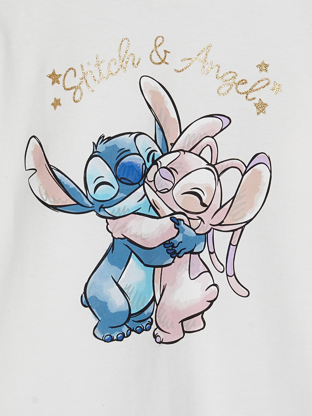 Stitch & Angel Top by Disney®, for Girls - ecru, Girls