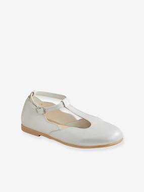 Shoes-T-Strap Ballet Pumps for Girls