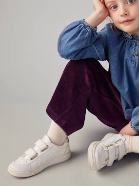 Shoes-Trainers with Golden Details for Children