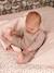 Knitted Trousers + Booties Ensemble for Babies beige - vertbaudet enfant 