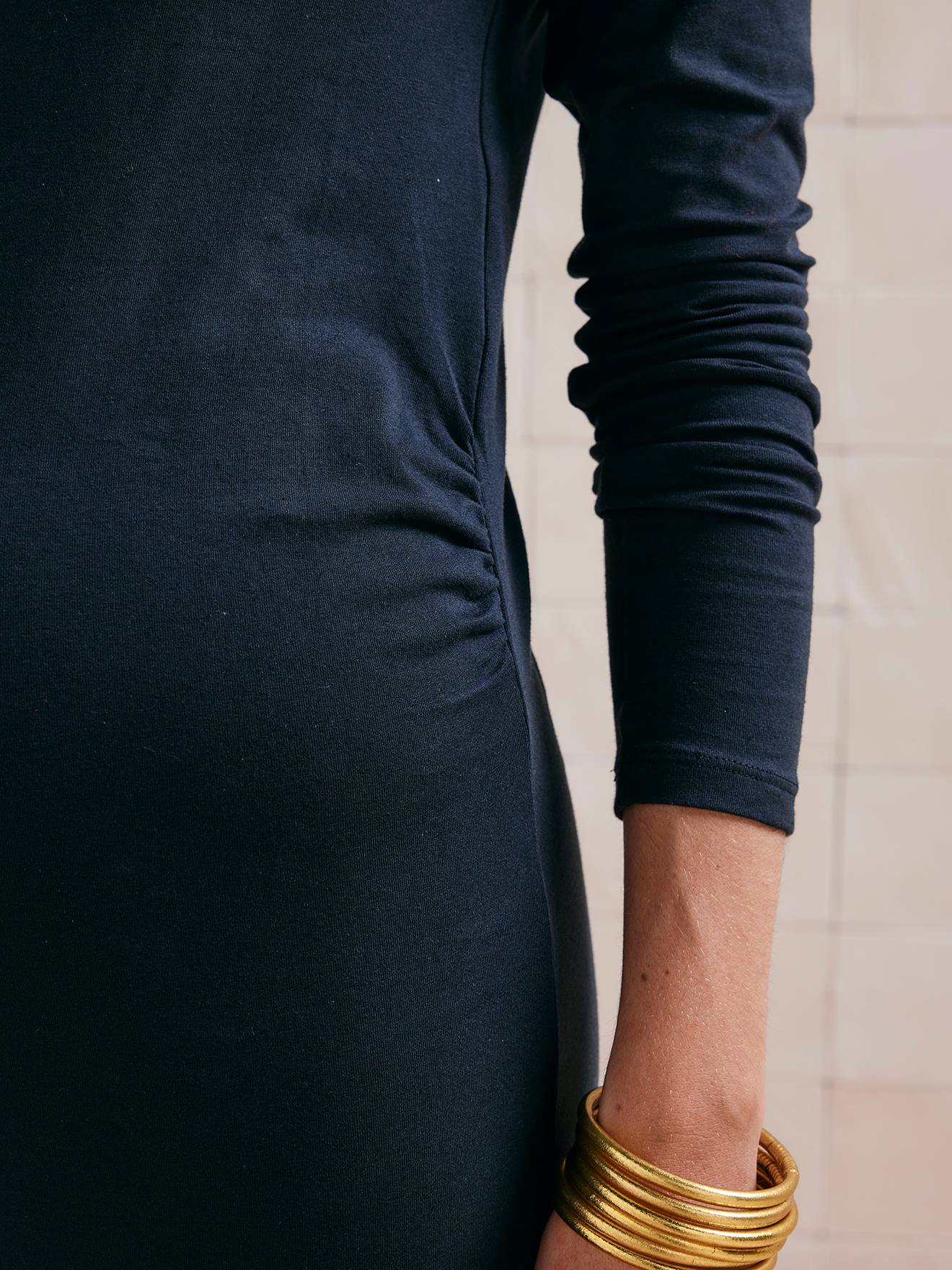 Short Tube Dress for Maternity - black, Maternity