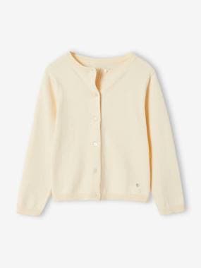 Girls-Fine Knit Basics Cardigan for Girls