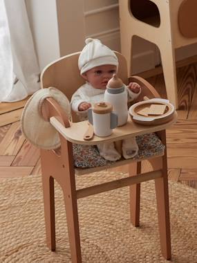 Toys-High Chair  in FSC® Wood for Dolls