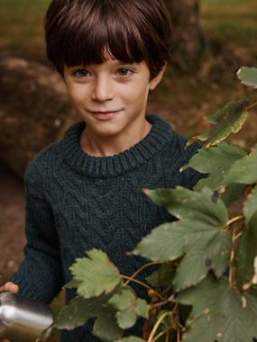 Boys-Cable Knit Jumper for Boys