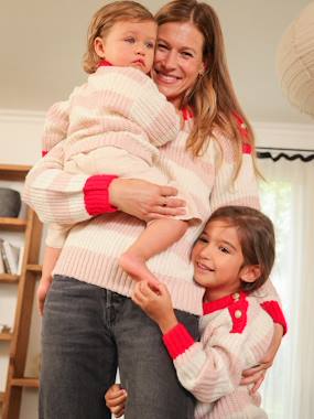 Maternity-Matchy-Matchy Striped Jumper, Family Capsule Collection, for Women