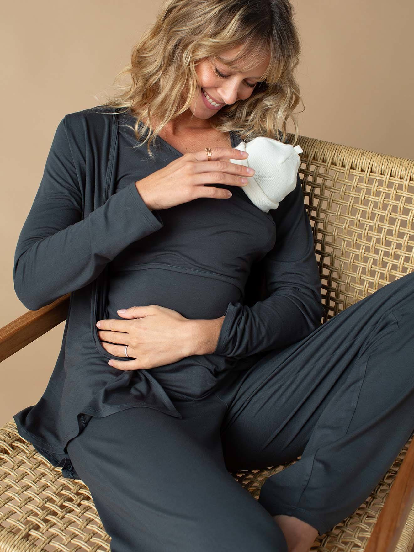 Kit de grossesse et allaitement pièces box homewear vert