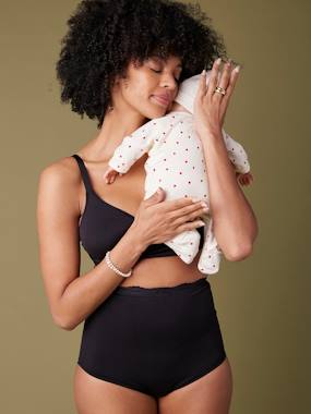 Vêtements de grossesse-Lot de 2 culottes de grossesse taille haute sans coutures