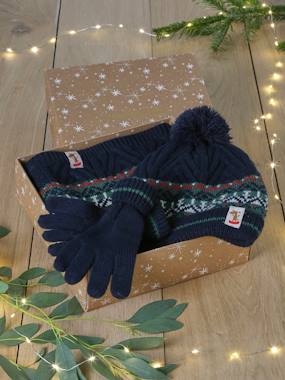 Boys-Accessories-Christmas Special Beanie + Snood + Gloves Set for Boys