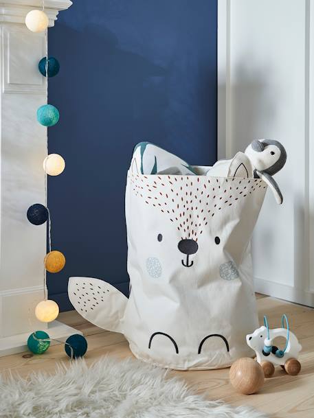 Washing Basket, Fox White - vertbaudet enfant 