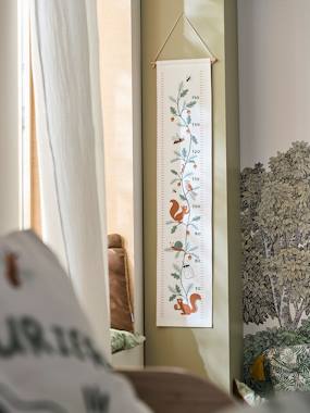 Bedding & Decor-Decoration-Forest Animals Growth Chart in Fabric