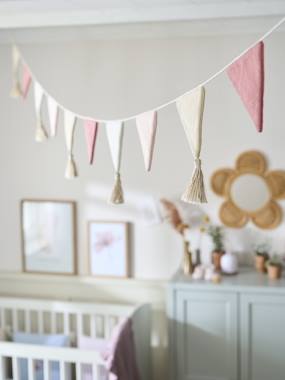 Bedding & Decor-Decoration-Garland with Knitted Streamers