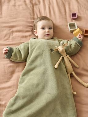 Bedding & Decor-Baby Bedding-Sleepbags-Baby Sleep Bag in Polar Fleece, Alaska Basics