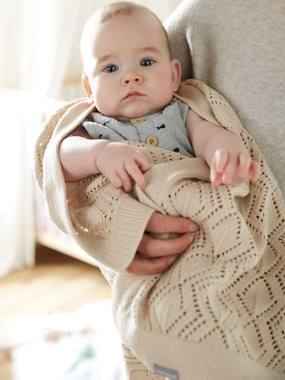 Bedding & Decor-Baby Bedding-Pointelle Throw in Organic Cotton