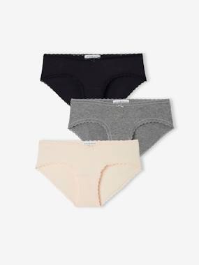 -Lot de  3 shorties de grossesse en coton bio ENVIE DE FRAIDE