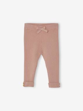 -Fine Knit Leggings for Babies