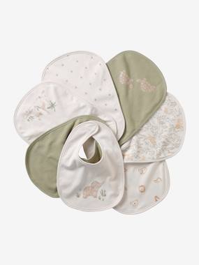 Nursery-Vertbaudet Pack of 7 Newborn Bibs