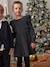 Dress in Scintillating Jersey Knit anthracite - vertbaudet enfant 
