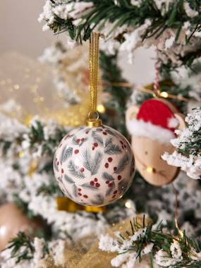 Bedding & Decor-Pack of 6 Traditional Christmas Baubles