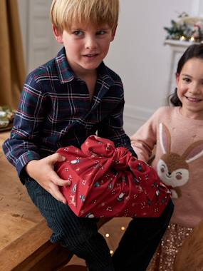 Garçon-Chemise de Noël à carreaux garçon