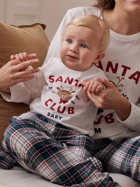 Baby-Pyjamas & Sleepsuits-Christmas Special "Santa Club" Family Capsule Collection Pyjamas for Babies