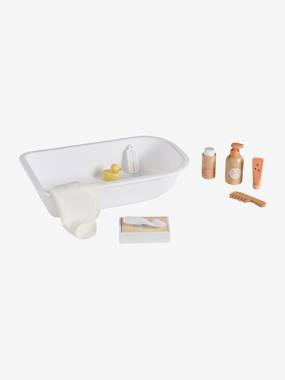 Toys-Bathtub Accessories Set  in FSC® Wood for Dolls