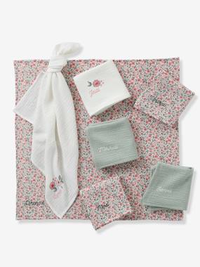 -Weekday Box Set with 7 Muslin Squares in Organic* Cotton Gauze