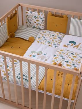 -Cot / Playpen Bumper, Savana