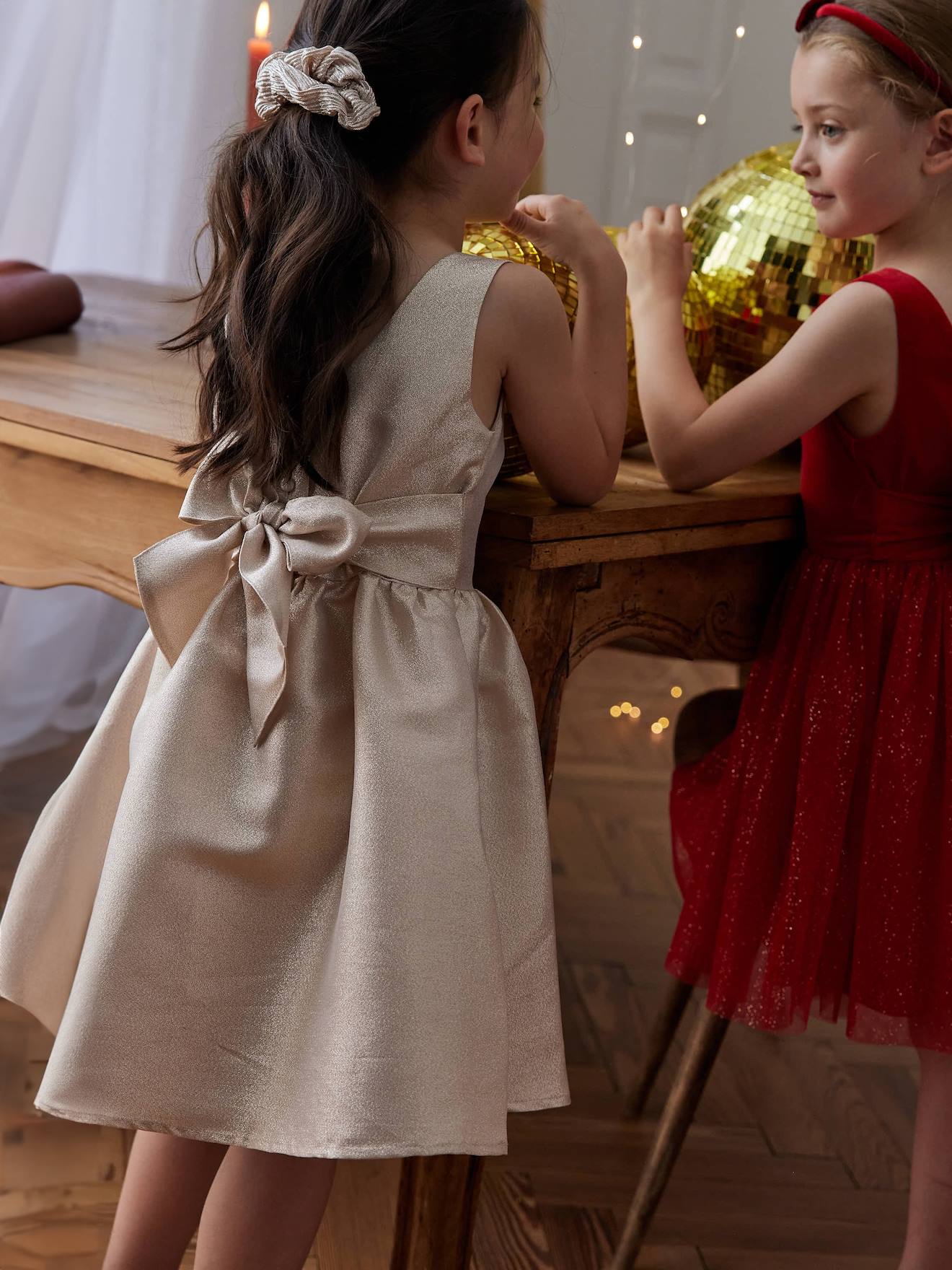 Kerry Striped Ruffle Dress