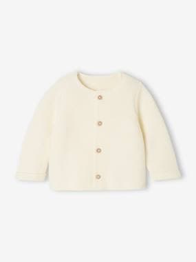 Bébé-Pull, gilet, sweat-Cardigan Basics 100% Coton