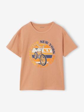 Boys-Tops-T-Shirts-T-Shirt with Graphic Motifs for Boys