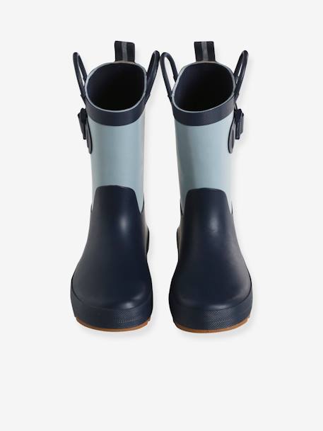 VERTBAUDET Bottes De Pluie Réfléchissantes Enfant Marine - Pointure 34