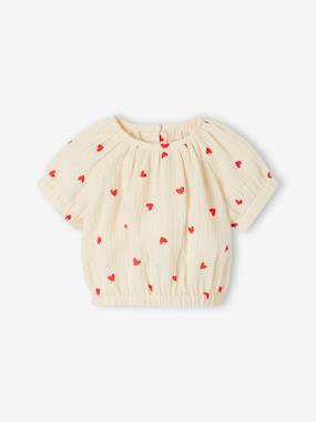 Printed baby blouse   - vertbaudet enfant