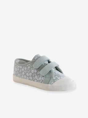 Chaussures-Chaussures fille 23-38-Baskets, tennis-Baskets scratchées toile fille collection maternelle