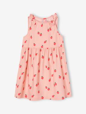 Girls-Printed sleeveless tie-dye dress for girls