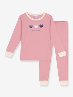Pyjama Petit Bateau Fille - 100% Coton - Confortable Et Doux