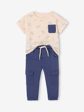 Baby-T-Shirt & Fleece Trousers Set for Babies