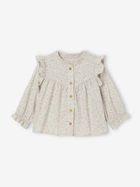 -Ruffled Blouse for Babies