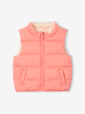 Bébé-Manteau, combipilote, nid d'ange-Manteau-Doudoune sans manches réversible bébé