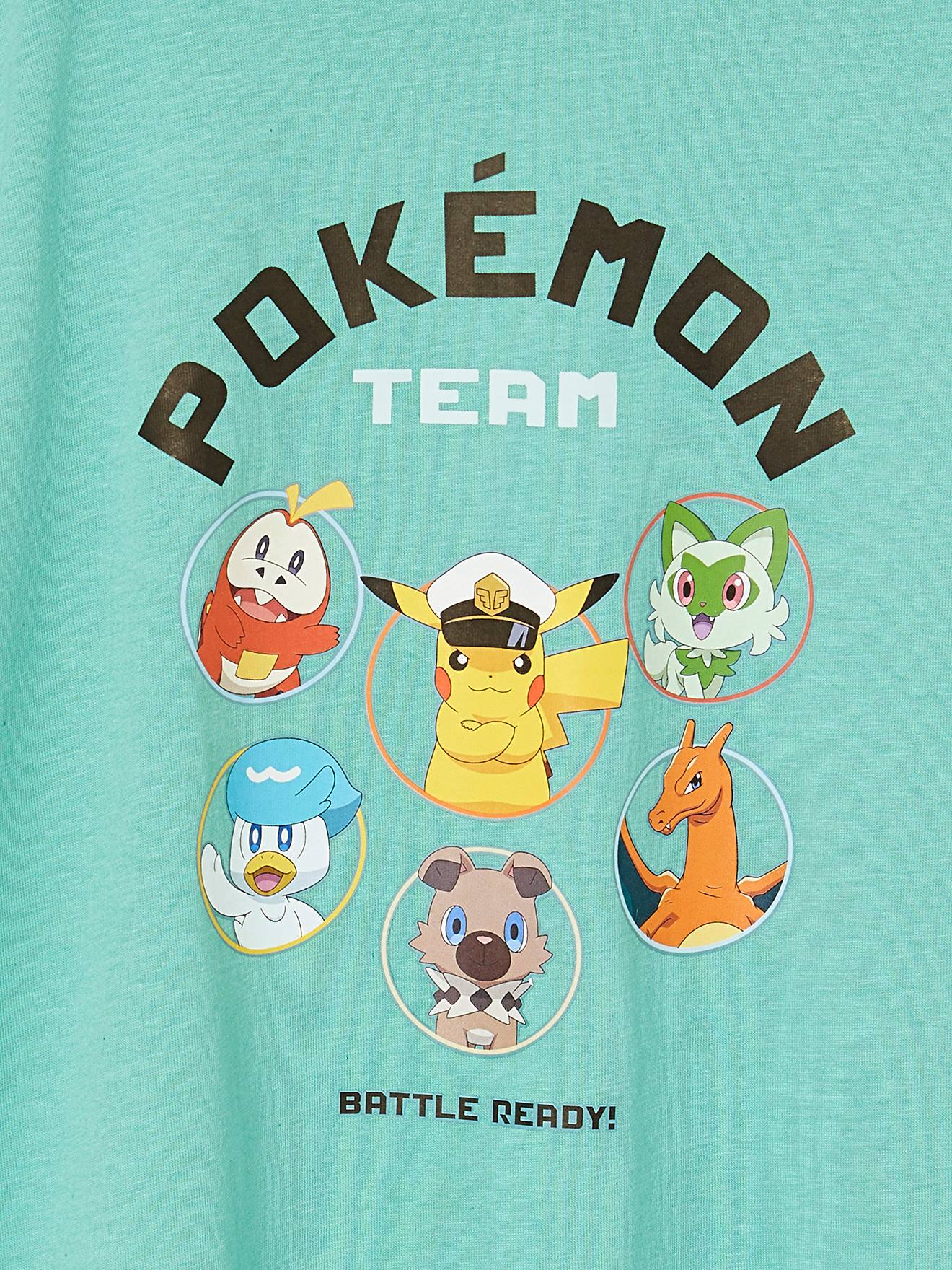Captain Pikachu T-Shirt, Pokémon® - sage green, Boys Captain Pikachu T-Shirt, Pokémon® - sage green, Boys
