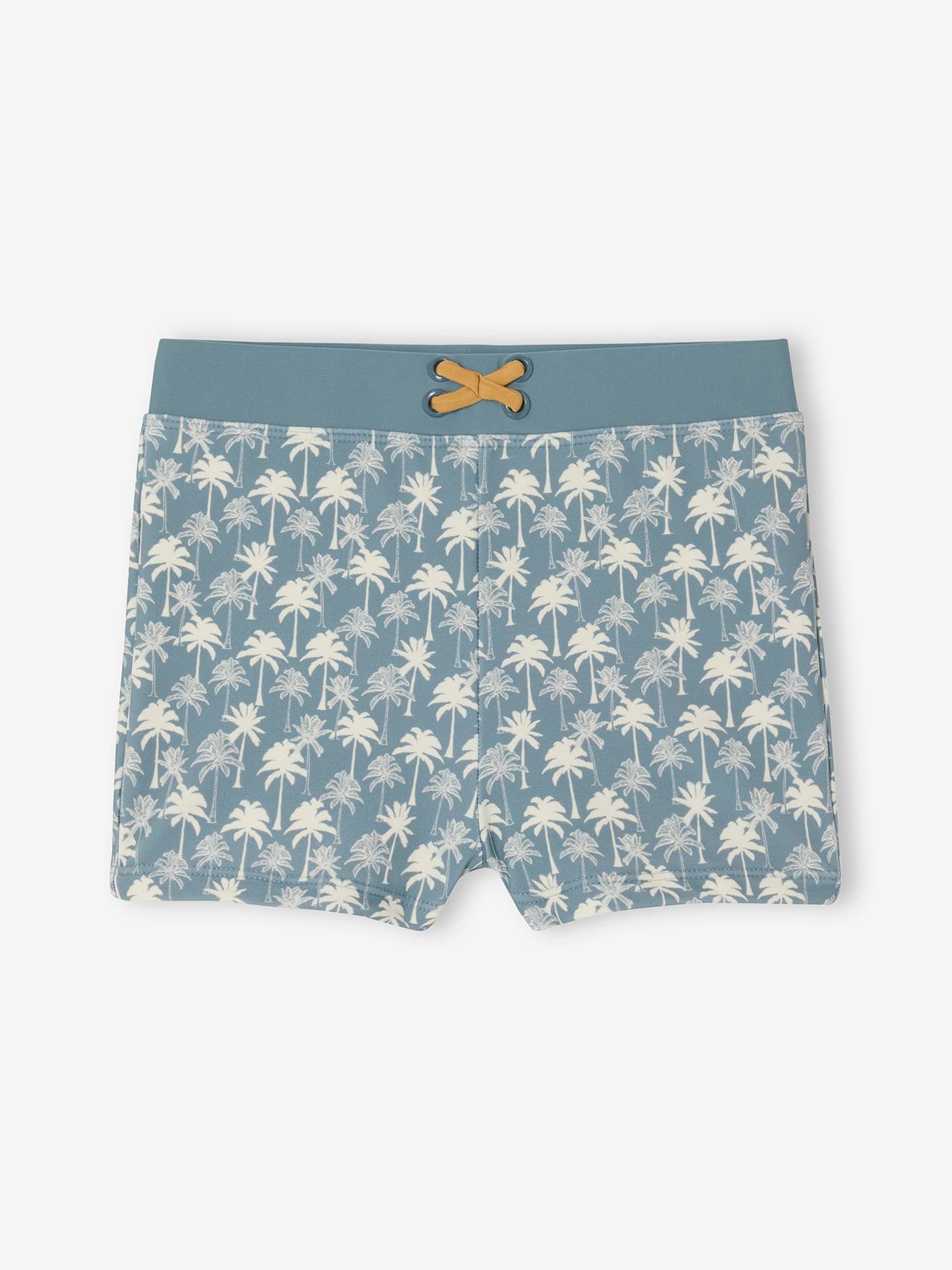 Ensemble De Bain Garçon VERTBAUDET - Boxer De Bain + Bonnet Assorti, 85% Polyamide 15% élasthanne - Pour Piscine, Plage, Vacances - 2