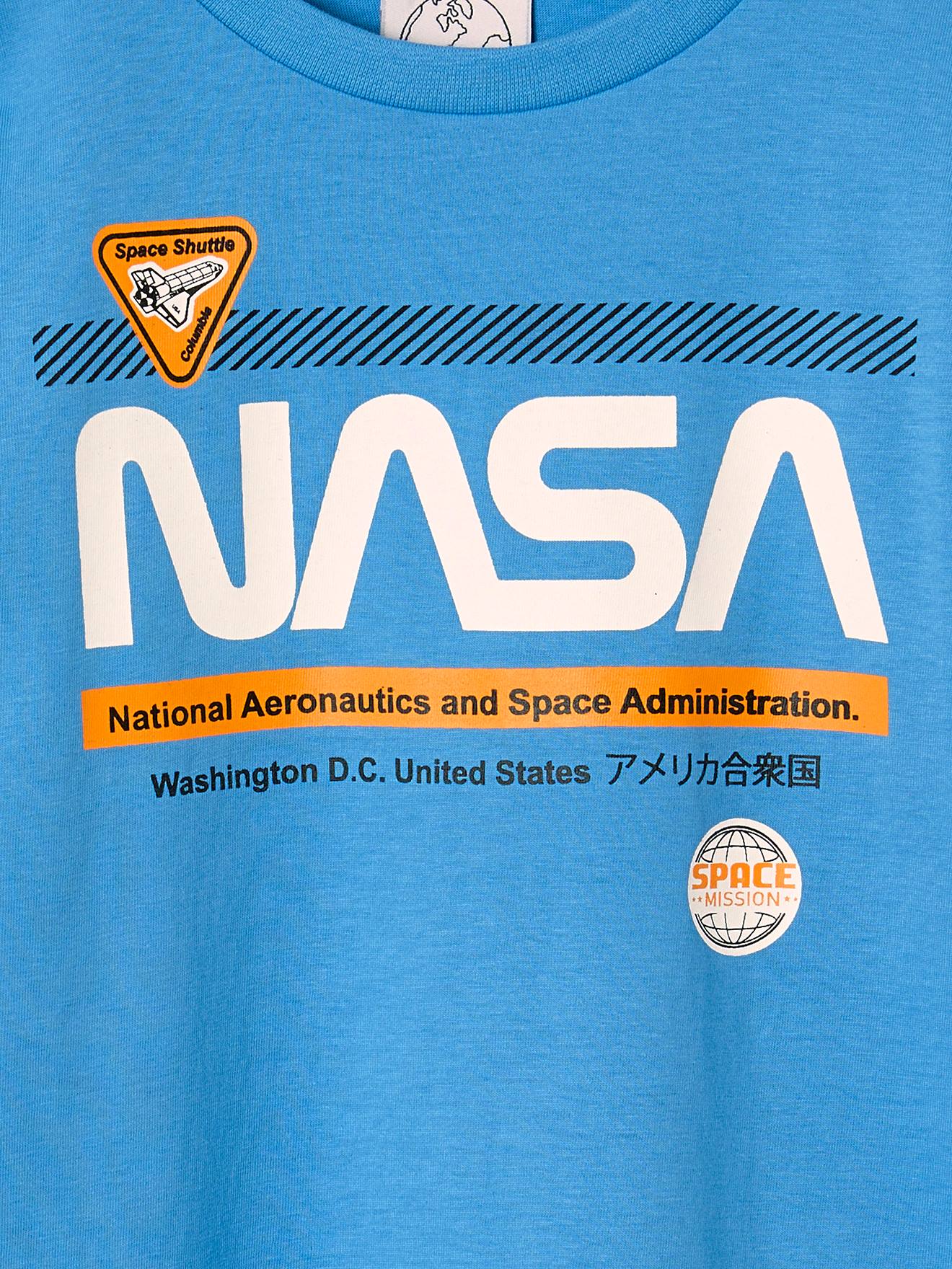 NASA® Azure T-Shirt for Boys azure, Boys