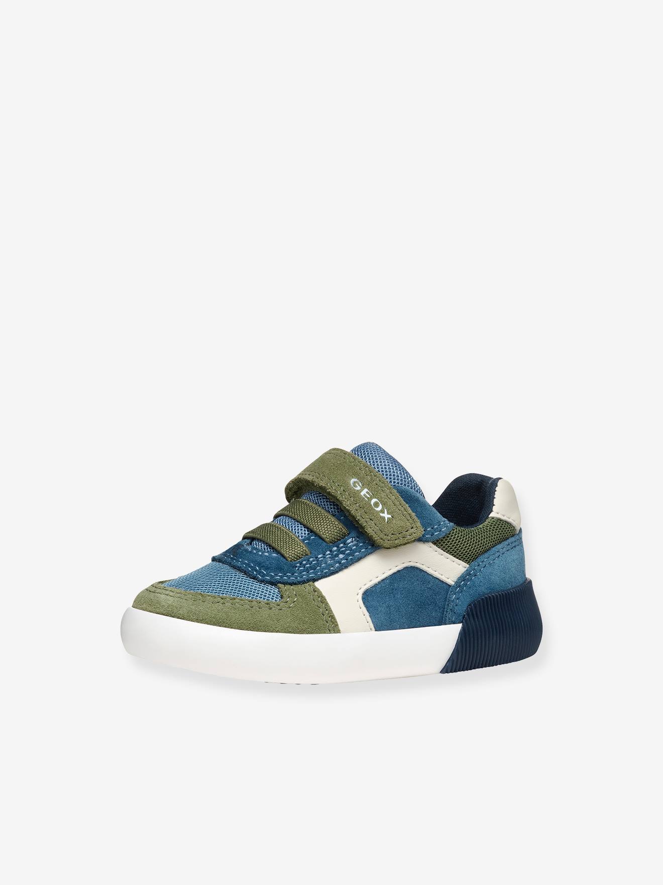 Geox Jungen Sneaker Gisli Boy - Mid-Cut Mit Klettverschluss